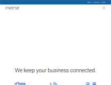 Tablet Screenshot of inversetech.com